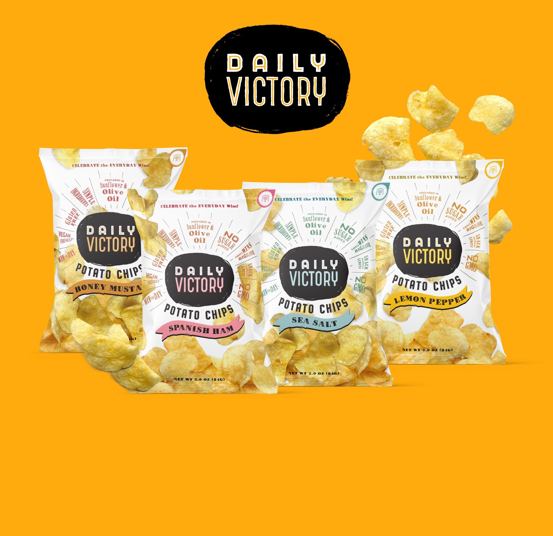 Daily Victory potato chips collection hero image
