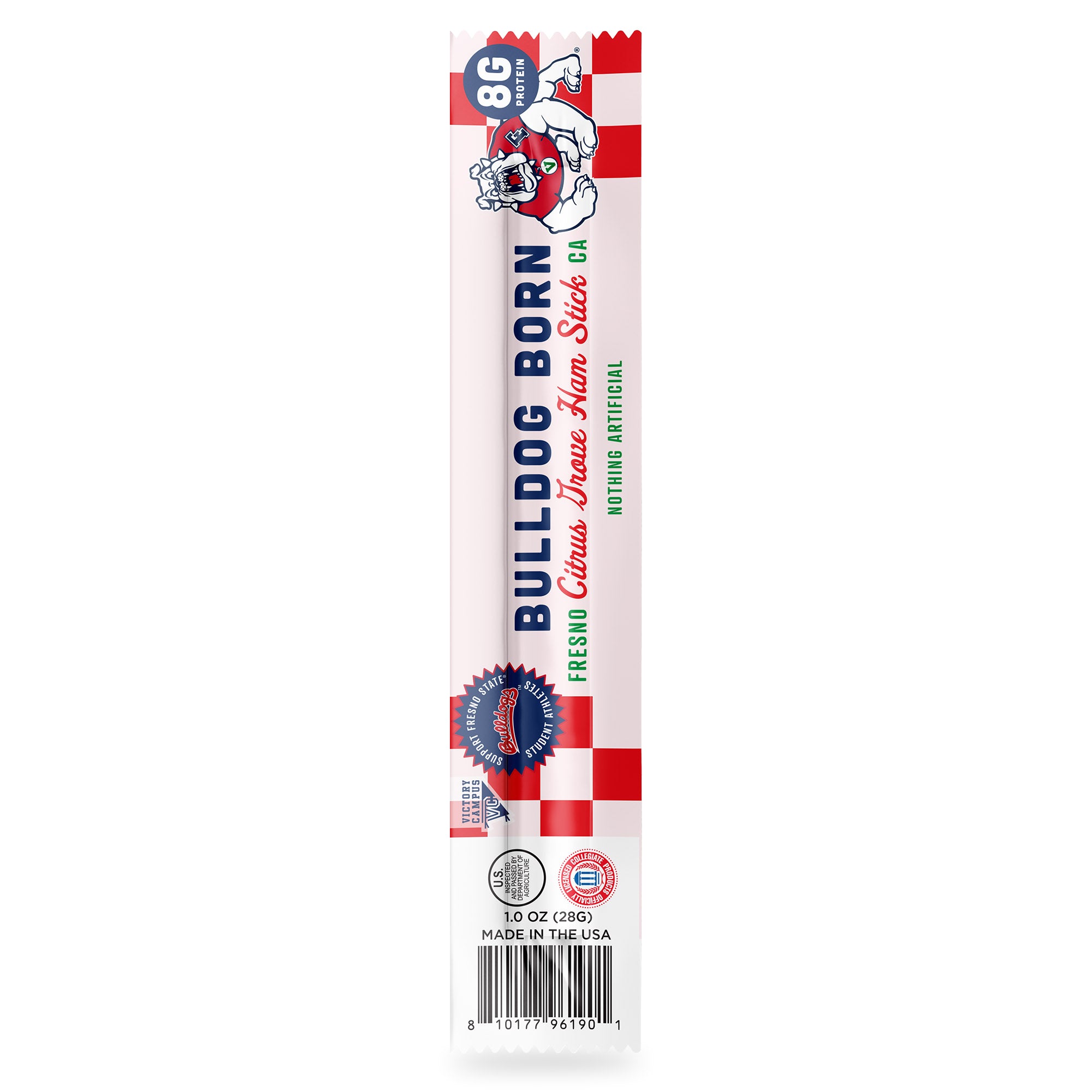 Bulldog Born Citrus Grove ham stick package
