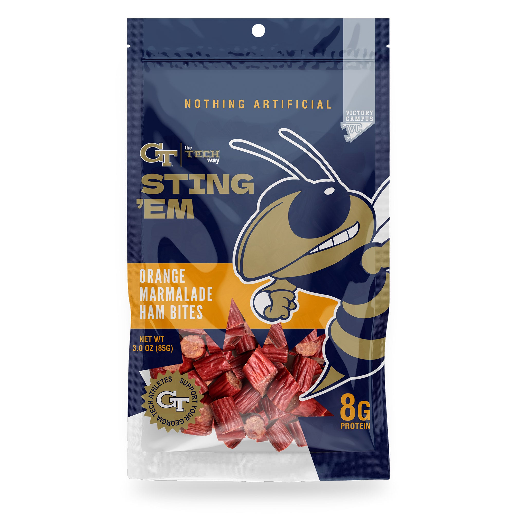 GT Sting 'Em Orange Marmalade ham bites package